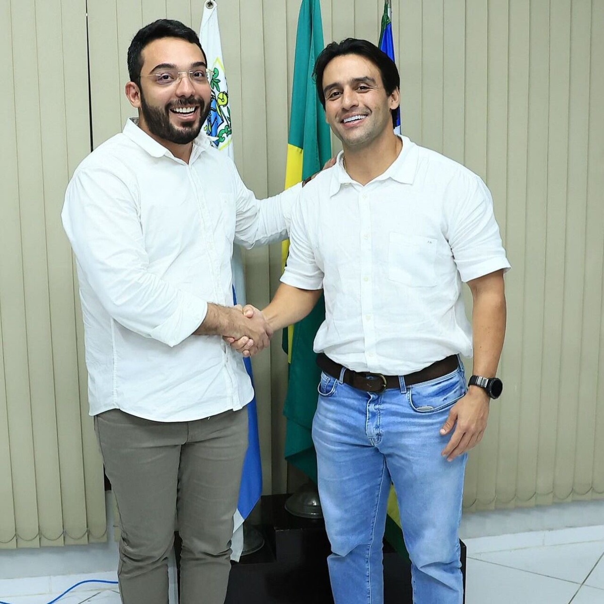 O pacto para os dois se darem bem. Mas eles dizem que trabalham pelo povo