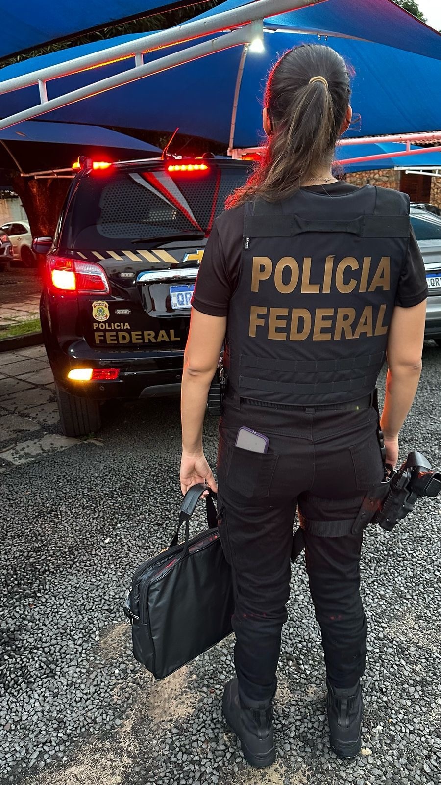 Operação Escudo Eleitoral cumpre mandados na residência de Tatiana Medeiros