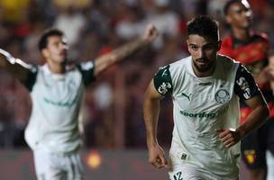 Palmeiras venceu o Sport por 2 a 1 na Ilha do Retiro pelo Brasileirão• Cesar Greco/Palmeiras (Foto: • Cesar Greco/Palmeiras)