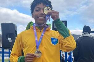 Paratleta piauiense conquista segundo ouro em campeonato mundial na Sérvia - (Divulgação CCOM ) (Foto: Divulgação CCOM)