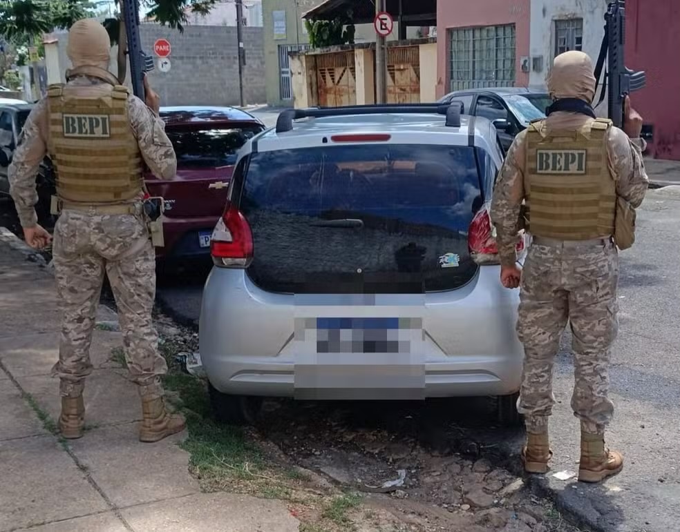 Polícia conseguiu localizar o veículo poucas horas após o crime