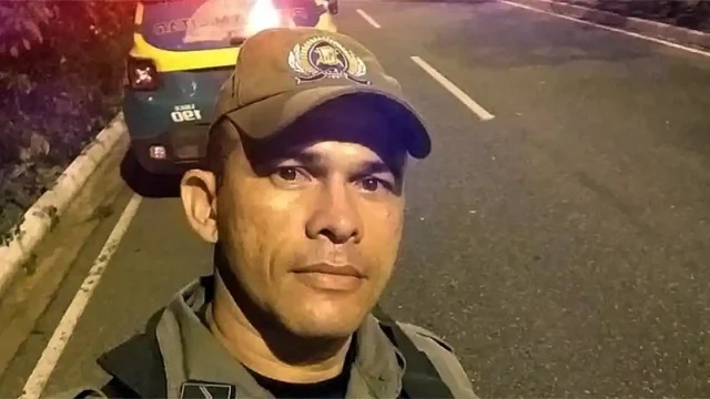 Sargento Antônio Elenilton Araújo Galvão, morto durante assalto
