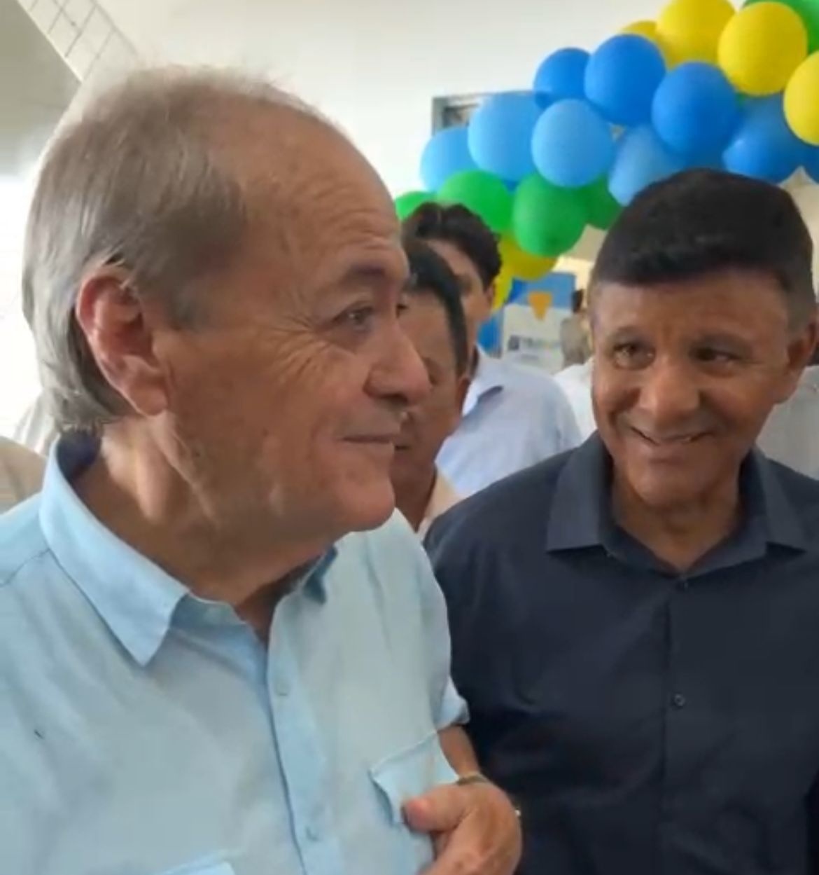 Silvio Mendes e seu Sancho Pança, o fiel escudeiro Pedro Alcântara