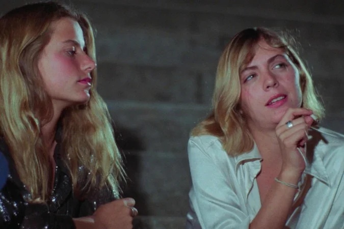 Vera Zimmermann e Carla Camuratti em Onda Nova: registro new wave.