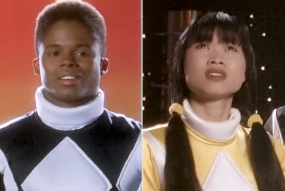 Walter Emanuel Jones e Thuy Trang, intérpretes do Rangers Preto e Amarela, em Power Rangers.