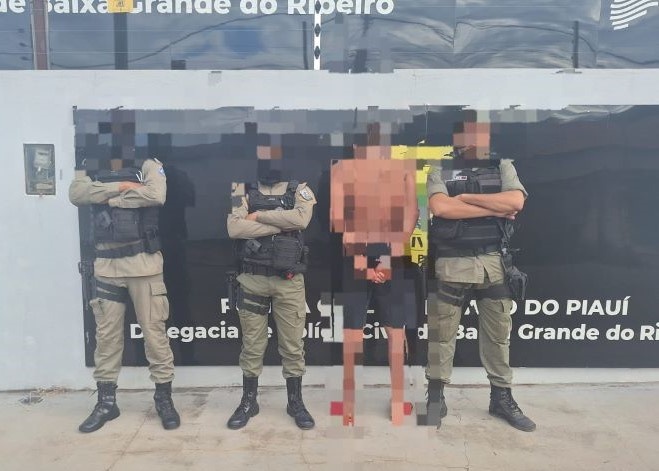 A prisão foi realizada em Baixa Grande do Ribeiro, no Piauí