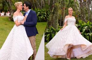 Ana Hickmann e Edu Guedes durante festa de noivado (Foto: Divulgação)
