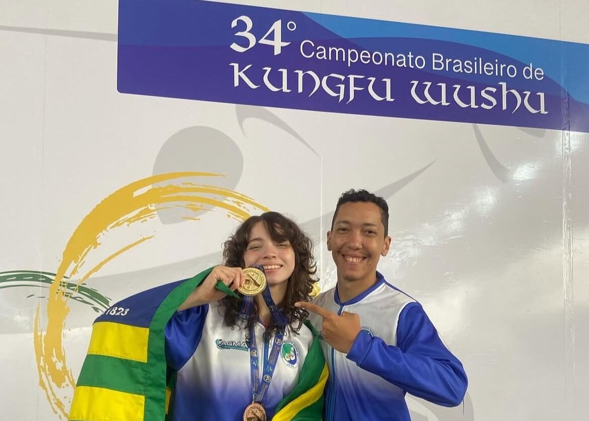 Atleta de Kung-Fu Talita Pereira
