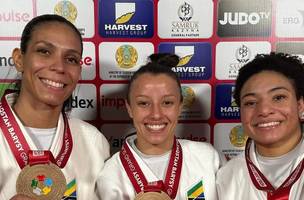 Brasileiras ganham bronze (Foto: Judô)