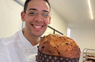 Brunno Malheiros lidera equipe brasileira que participa da Panettone World Championship na itália (Foto: Divulgação)