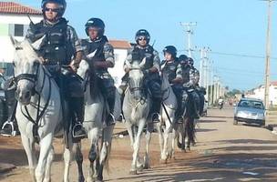 Cavalaria da PM (Foto: PMPI)