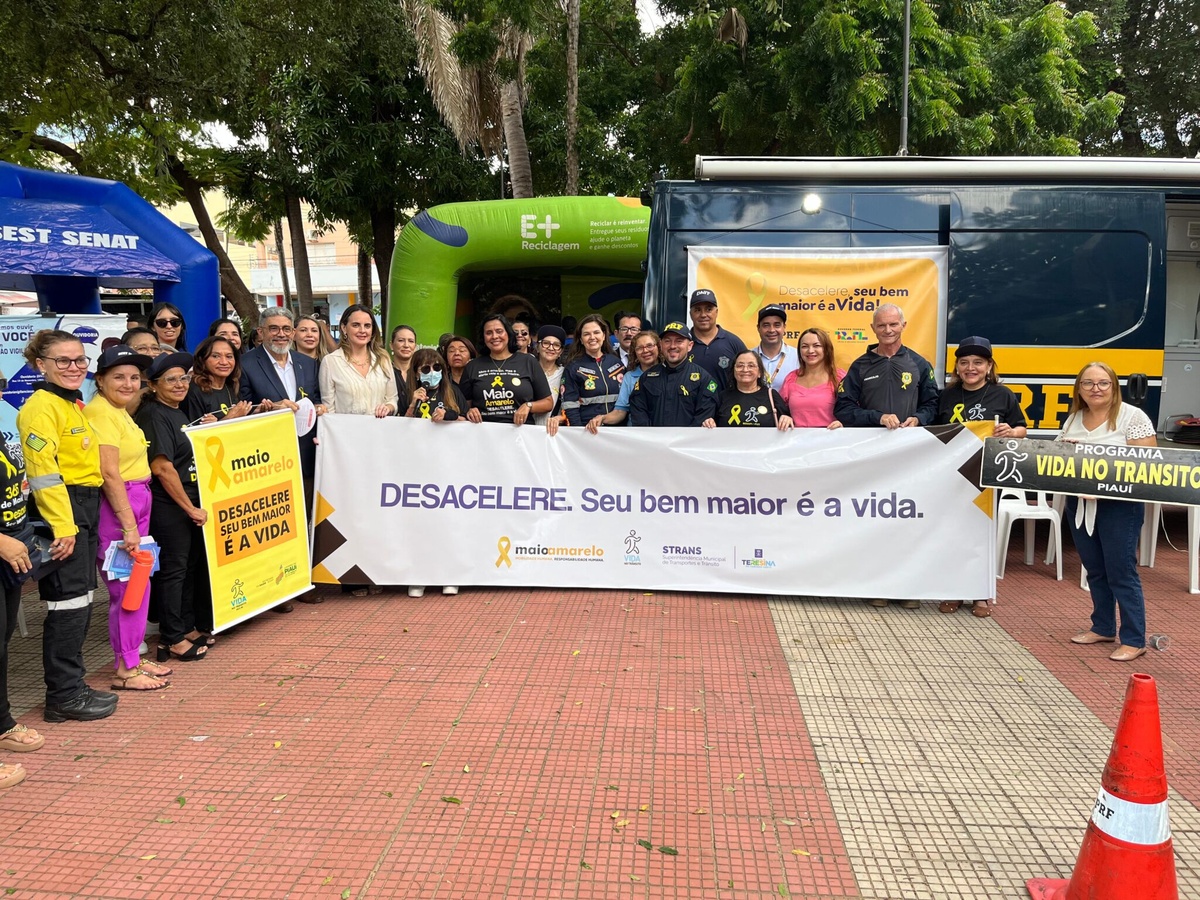 Com tema “Desacelere”, ação reúne mais de 20 instituições para reduzir sinistros no estado
