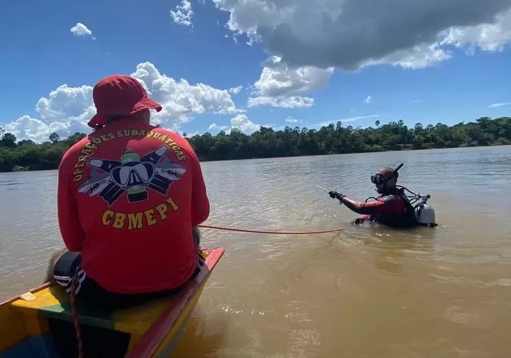 Corpo de Bombeiros realizou o resgate do corpo