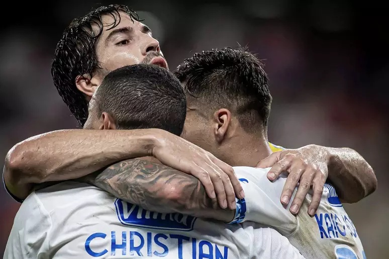 Cruzeiro comemora vitória