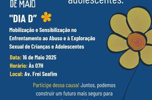 Dia Nacional de Combate ao Abuso e à Exploração Sexual de Crianças e Adolescente (Foto: Divulgação/Arquidiocese de Teresina)