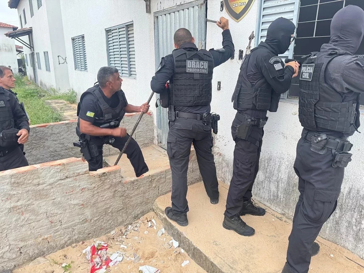 Draco deflagra Operação Retomada na zona Sul de Teresina contra facção criminosa