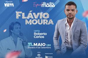 Flávio Moura canta Roberto Carlos (Foto: Reprodução | i9Tickets)