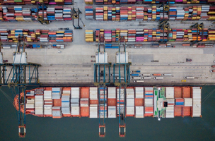 Imagem aérea do Porto de Santos (SP) (Foto: Porto de Santos (SP))