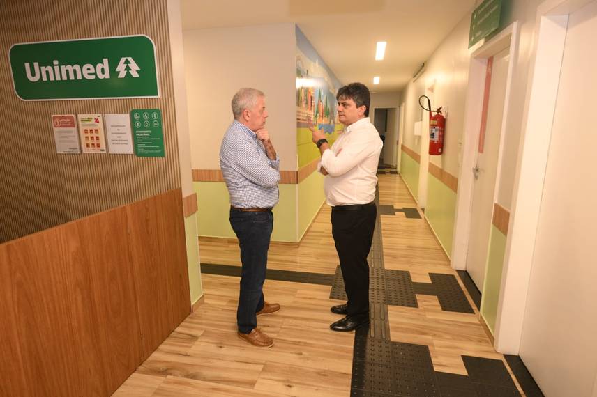 Inauguração do novo Centro de Coleta do Laboratório da Unimed Teresina teve a presença de autoridades nacionais