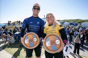 Jordy e Gabriel levam a vitória em Margaret River antes do corte. (Foto: Beatriz Ryder/WSL)