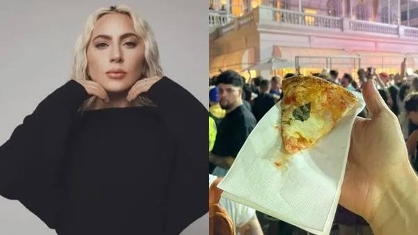 Lady Gaga mandou distribuir pizzas grátis para fãs que a aguardam na porta do Copacabana Palace