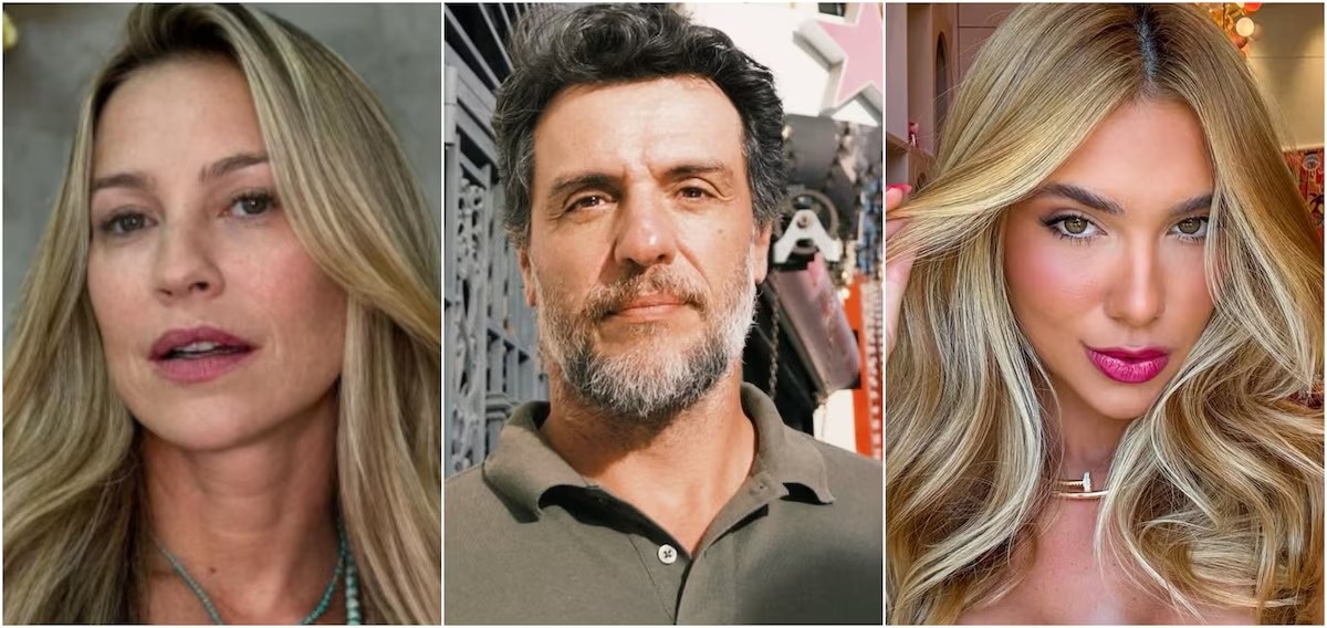 Luana Piovani, Rodrigo Lombardi e Virgínia Fonseca