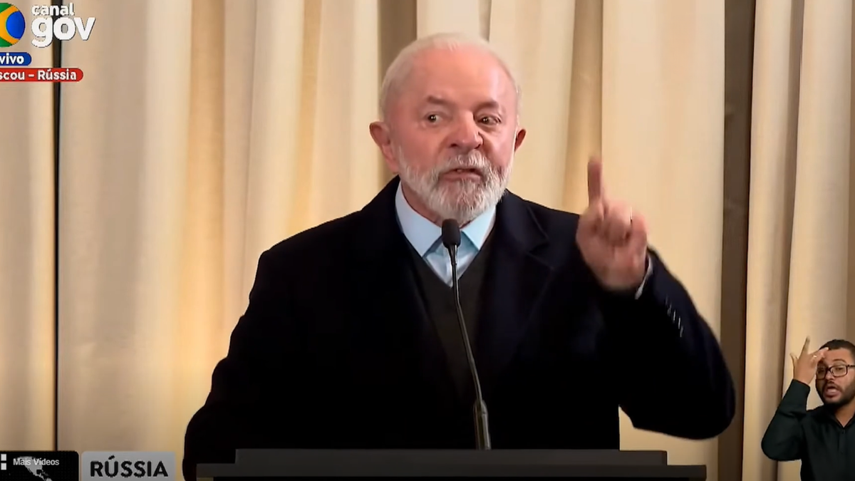 Lula comentou o caso durante entrevista à imprensa enquanto está na Rússia