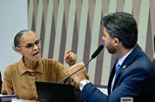 Marina Silva critica Marcos Rogério por tentar silenciá-la no Congresso. (Foto: Geraldo Magela/Agência Senado)
