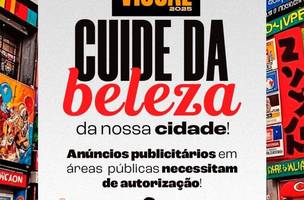 Meio Ambiente de Floriano realiza campanha de prevenção e combate à poluição visual (Foto: Divulgação / Prefeitura Municipal de Floriano)