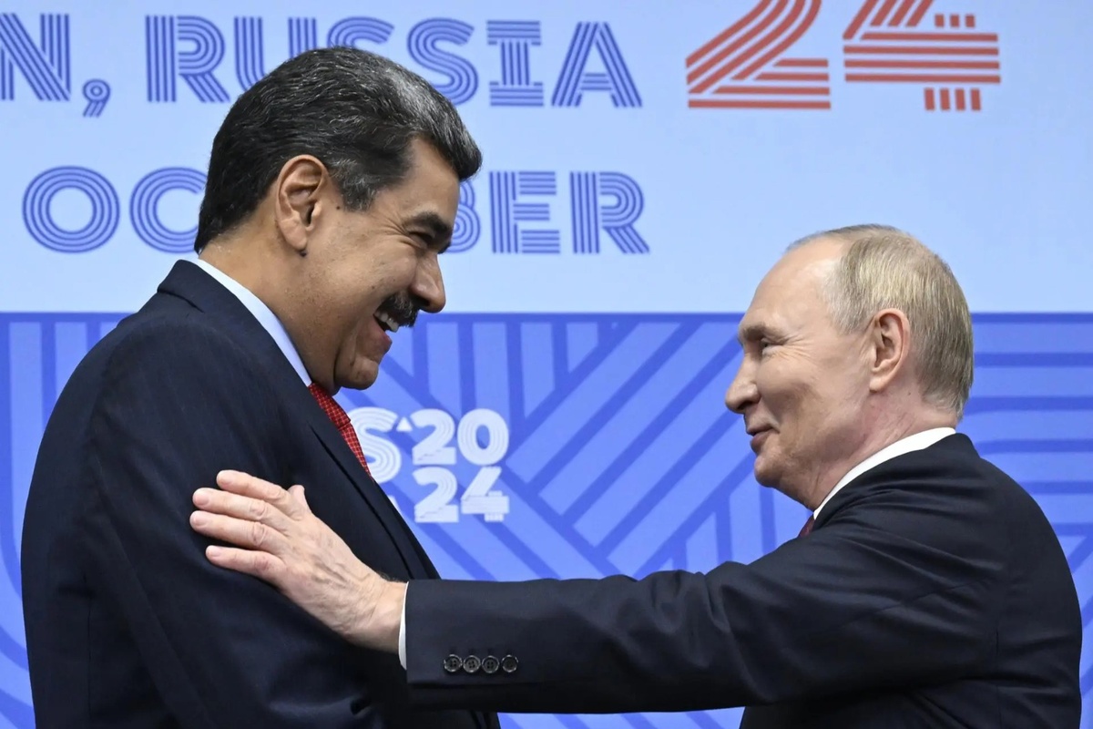Nicolás Maduro e Vladimir Putin
