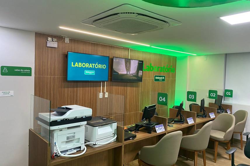 Novo Centro de Coleta do Laboratório da Unimed Teresina