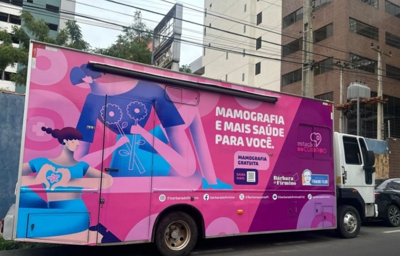 O caminhão da mamografia