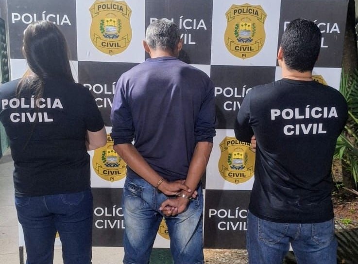 O suspeito foi encaminhado ao sistema prisional