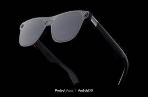 Óculos do Projeto Aura é equipado com Android XR e foi desenvolvido pelo Google em parceria com a XReal• Divulgação (Foto: • Divulgação)