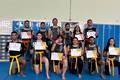 Gradução de atletas de kickboxing marca momento especial no Centro Sarah Menezes
