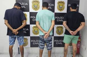Os suspeitos foram presos na manhã desta quinta-feira (8) (Foto: Divulgação/Polícia Civil)
