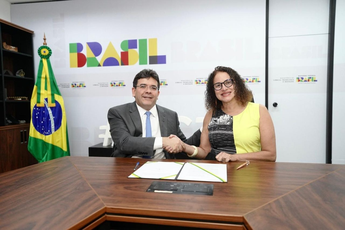 Rafael Fonteles e Luciana Santos.