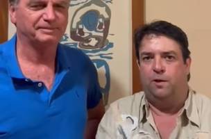 Thiago, amigo-irmão de Bolsonaro. (Foto: Reprodução)