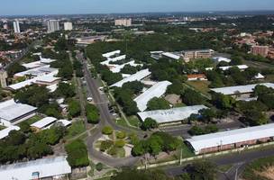 Vista aérea do Campus Ministro Petrônio Portella da UFPI, em Teresina (Foto: Divulgação/UFPI)
