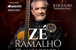 Zé Ramalho em Teresina (Foto: Reprodução | i9Tickets)