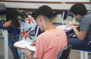 Alunos fazem prova da Obmep (Foto: Divulgação/Obmep)