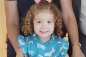 Ana Liz Sales Araújo, de 3 anos (Foto: Reprodução/WhatsApp)