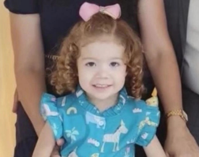 Ana Liz Sales Araújo, de 3 anos