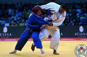 Bia Souza disputou o Grand Slam do Cazaquistão em maio (Foto: Divulgação/ IJF)