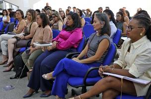 Brasília (DF), 18/03/2025 - Mulheres durante o painel (Foto: © Antônio Cruz/Agência Brasil)