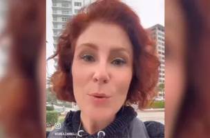 Carla Zambelli grava vídeo nos Estados Unidos debochando de condenação (Foto: Reprodução/Redes Sociais)