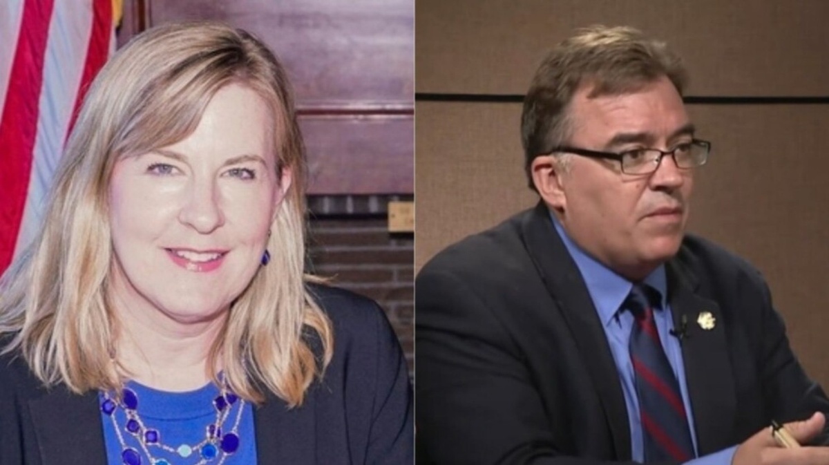 Deputada Melissa Hortman/senador John Hoffman