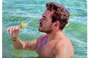 Fernandin e seu dolce far niente como novo rico brasileiro. (Foto: Reprodução)
