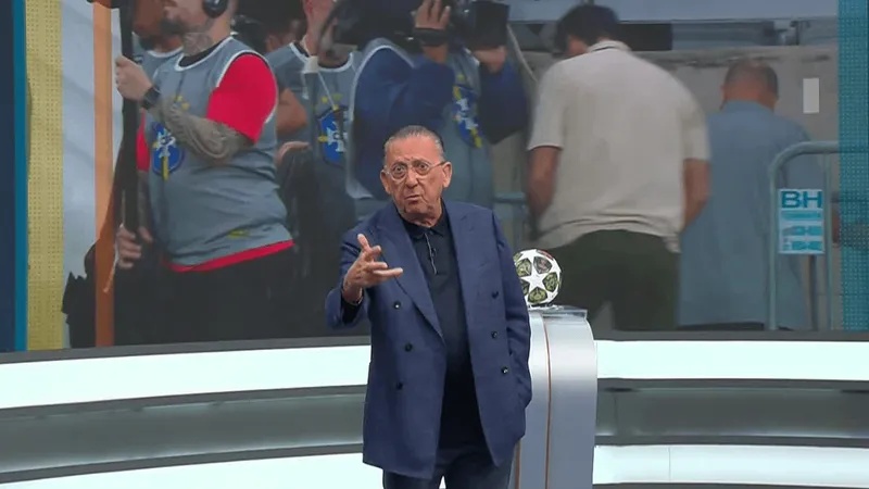 Galvão Bueno detonou Abel Ferreira durante seu programa "Galvão e Amigos"