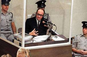 julgamento de Adolf Eichmann (Foto: Reprodução)